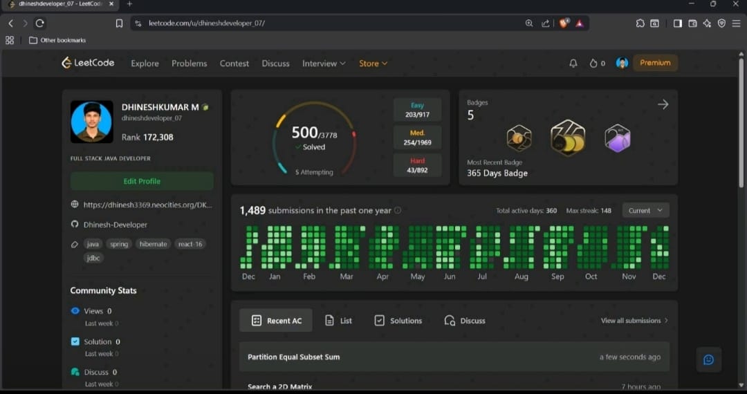 500+ LeetCode Problems